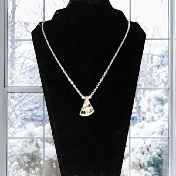 Winter Pine Tree Necklace With Pandora Charm - Picture 7 of 8